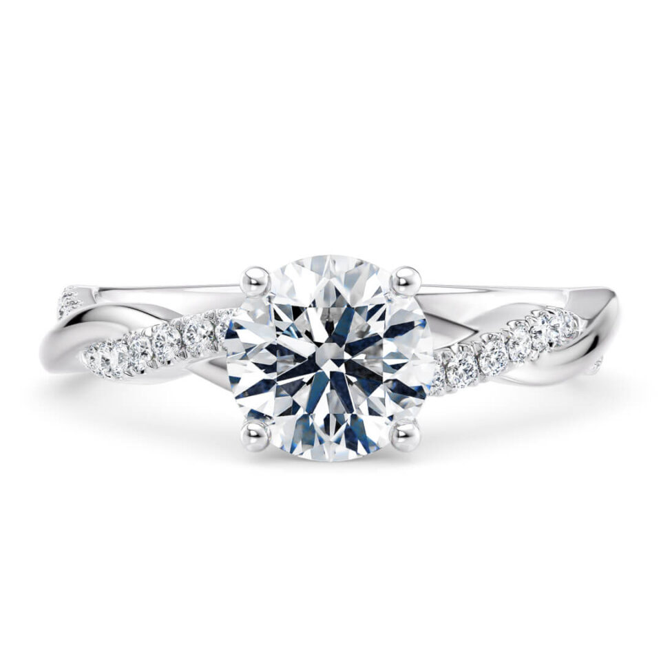 Anillo de Compromiso Pirouette