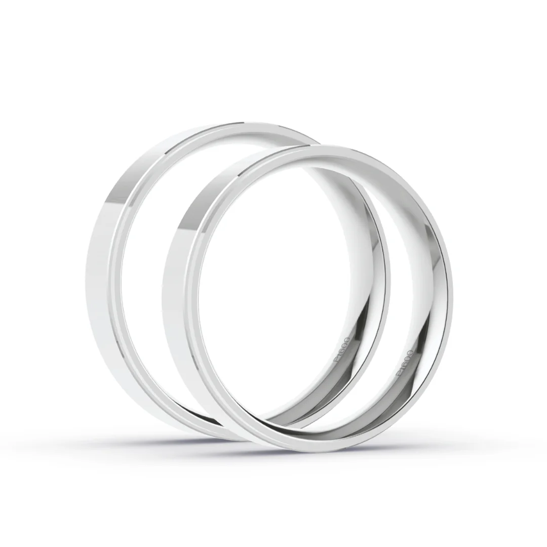Anillo de Matrimonio – Platino Marquise 5 mm — Joyería Cáceres