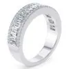Anillo de Compromiso Anastasia en oro blanco 18k — Joyería Cáceres