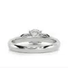 Anillo de Compromiso Barcelona en oro blanco 18k — Joyería Cáceres