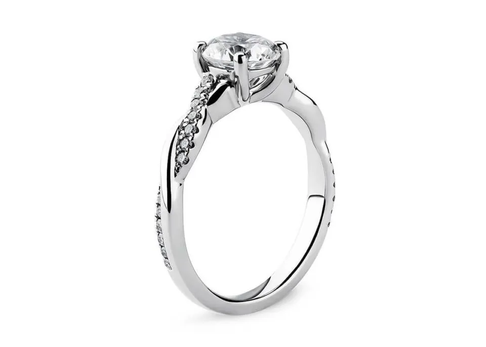 Anillo de Compromiso Pirueta — Joyería Cáceres