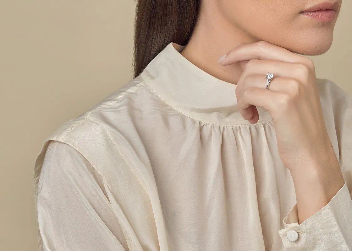 Anillo de Compromiso Hanovre — Joyería Cáceres