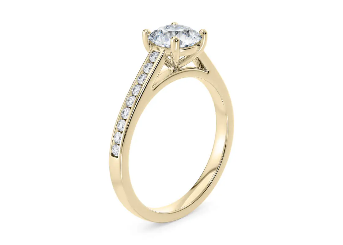 Anillo de Compromiso Zarina — Joyería Cáceres