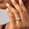 Anillo de Compromiso Delfín — Joyería Cáceres