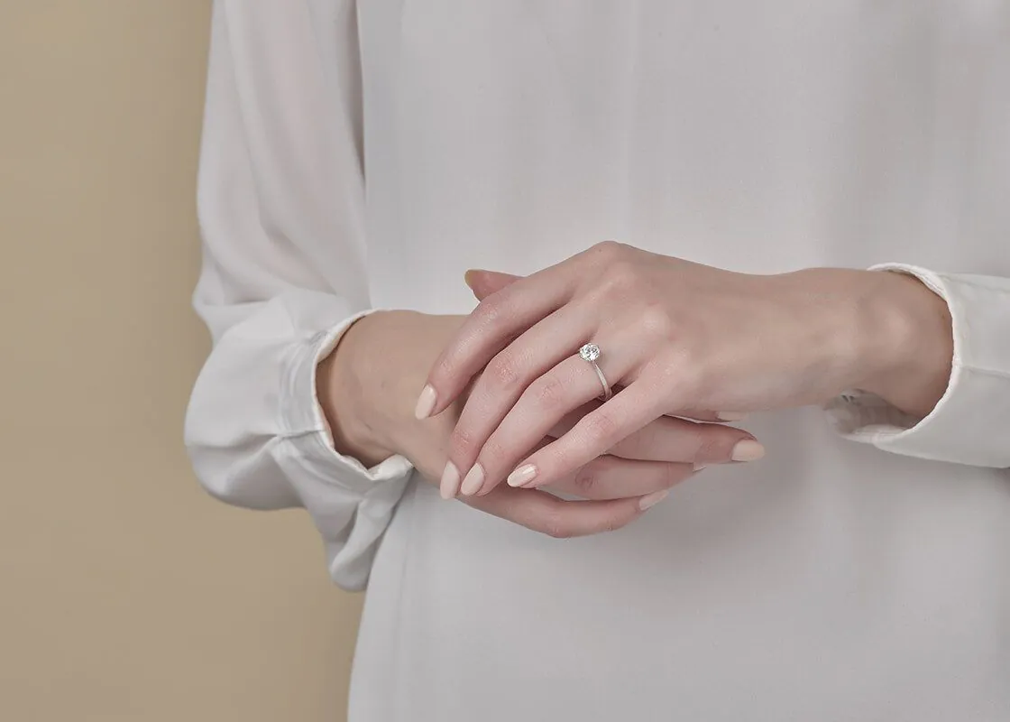 Anillo de Compromiso Gracia — Joyería Cáceres