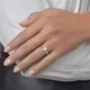 Anillo de Compromiso Delicadeza Vintage — Joyería Cáceres