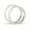 Anillo de Matrimonio – Alma  Bicolor 5,0 mm – Rosado en oro bicolor 18k — Joyería Cáceres