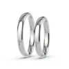 Anillo de Matrimonio – Inglés 3 mm – Platino — Joyería Cáceres