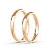 Anillo de Matrimonio – Inglés 3 mm – Rosado en oro rosado 18k — Joyería Cáceres