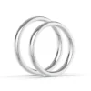 Anillo de Matrimonio – Inglés 3 mm – Platino — Joyería Cáceres