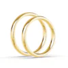 Anillo de Matrimonio – Inglés 3 mm – Amarillo en oro amarillo 18k — Joyería Cáceres