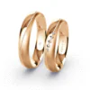 Anillo de Matrimonio – Vita 4,5 mm – Oro 18k Rosado — Joyería Cáceres