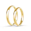 Anillo de Matrimonio – Inglés 3 mm – Amarillo en oro amarillo 18k — Joyería Cáceres