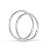 Anillos de Promesa 2mm – Platino — Joyería Cáceres