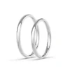 Anillos de Promesa 2mm – Platino — Joyería Cáceres