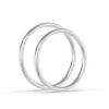 Anillos de Promesa 2mm – Blanco en oro blanco 18k Anillos de Promesa 2mm – Blanco en oro blanco 18k — Joyería Cáceres
