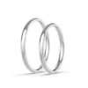 Anillos de Promesa 2mm – Blanco en oro blanco 18k Anillos de Promesa 2mm – Blanco en oro blanco 18k — Joyería Cáceres