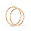 Anillos de Promesa 2 mm – Rosado en oro rosado 18k — Joyería Cáceres