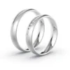 Anillo de Matrimonio – Vita 4,5 mm – Oro 18k Blanco — Joyería Cáceres