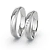 Anillo de Matrimonio – Vita 4,5 mm – Oro 18k Blanco — Joyería Cáceres