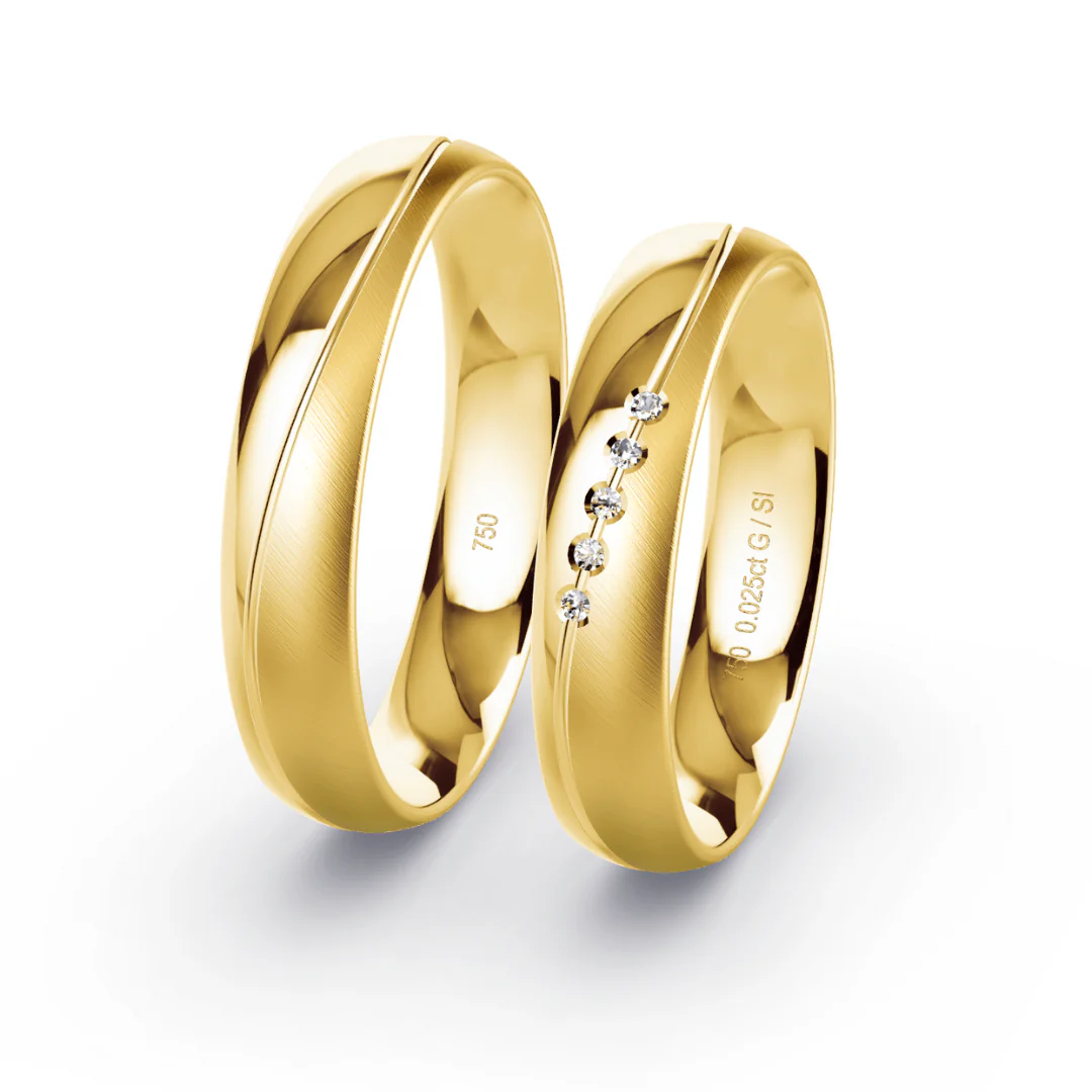 Anillo de Matrimonio – Vita 4,5 mm – Oro 18k Amarillo — Joyería Cáceres