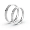 Anillo de Matrimonio – Neo 3,5 mm – Platino — Joyería Cáceres