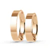 Anillo de Matrimonio – Planas 4 mm – Rosado en oro rosado 18k — Joyería Cáceres