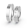 Anillo de Matrimonio – Gio 4,0 mm – Oro 18k Blanco — Joyería Cáceres