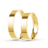 Anillo de Matrimonio – Planas 4 mm – Amarillo en oro amarillo 18k — Joyería Cáceres