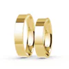 Anillo de Matrimonio – Planas 4 mm – Amarillo en oro amarillo 18k — Joyería Cáceres