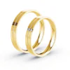 Anillo de Matrimonio – Neo 3,5 mm – Oro 18k Amarillo — Joyería Cáceres