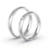 Anillo de Matrimonio – Mia 4,0 mm – Oro 18k Blanco — Joyería Cáceres