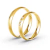 Anillo de Matrimonio – Mia 4,0 mm – Oro 18k Amarillo — Joyería Cáceres