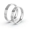 Anillo de Matrimonio – Gio 4 mm – Platino — Joyería Cáceres