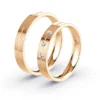 Anillo de Matrimonio – Gio 4,0 mm – Oro 18k Rosado — Joyería Cáceres