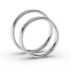 Anillo de Matrimonio – Cuore 4,5 mm – Platino — Joyería Cáceres