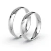 Anillo de Matrimonio – Cuore 4,5 mm – Platino — Joyería Cáceres