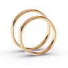 Anillo de Matrimonio – Cuore 4,5 mm – Oro 18k Rosado — Joyería Cáceres