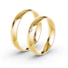Anillo de Matrimonio – Cuore 4,5 mm – Oro 18k Amarillo — Joyería Cáceres