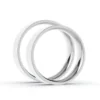 Anillo de Matrimonio – Planas 4,5 mm – Platino — Joyería Cáceres