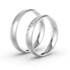 Anillo de Matrimonio – Vita 4,5 mm – Platino — Joyería Cáceres