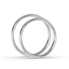 Anillo de Matrimonio – Media Caña 3,5 mm – Platino — Joyería Cáceres