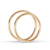 Anillo de Matrimonio – Media Caña 3,5 mm – Rosado en oro rosado 18k — Joyería Cáceres