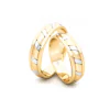 Anillo de Matrimonio –  Bicolor King 5 mm Amarillo en oro bicolor 18k — Joyería Cáceres