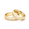 Anillo de Matrimonio –  Bicolor King 5 mm Amarillo en oro bicolor 18k — Joyería Cáceres
