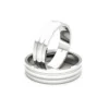 Anillo de Matrimonio – Prince 5,0 mm Blanco en oro blanco 18k — Joyería Cáceres