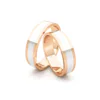 Anillo de Matrimonio –  Bicolor Queen Planas 5 mm Rosado en oro bicolor 18k — Joyería Cáceres