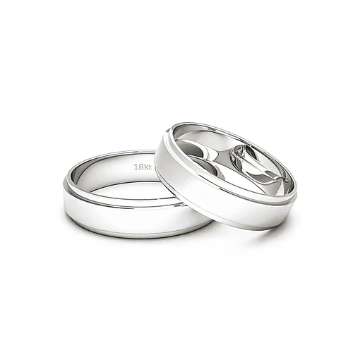 Anillo de Matrimonio – Platino Daen de 5,0 mm — Joyería Cáceres