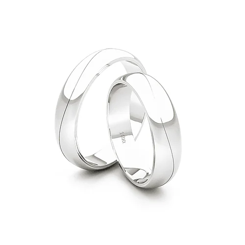 Anillo de Matrimonio – Platino Lumina 4,5 mm — Joyería Cáceres