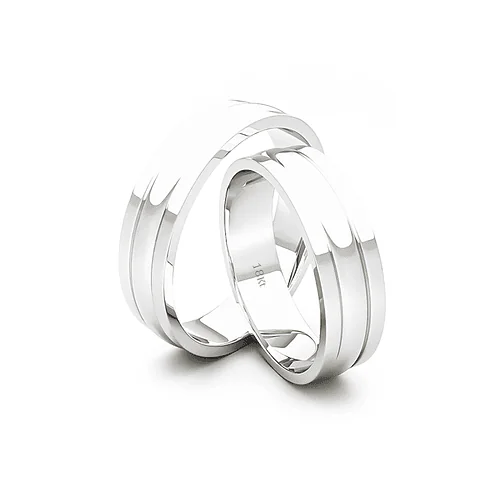 Anillo de Matrimonio – Platino Prince 5 mm — Joyería Cáceres